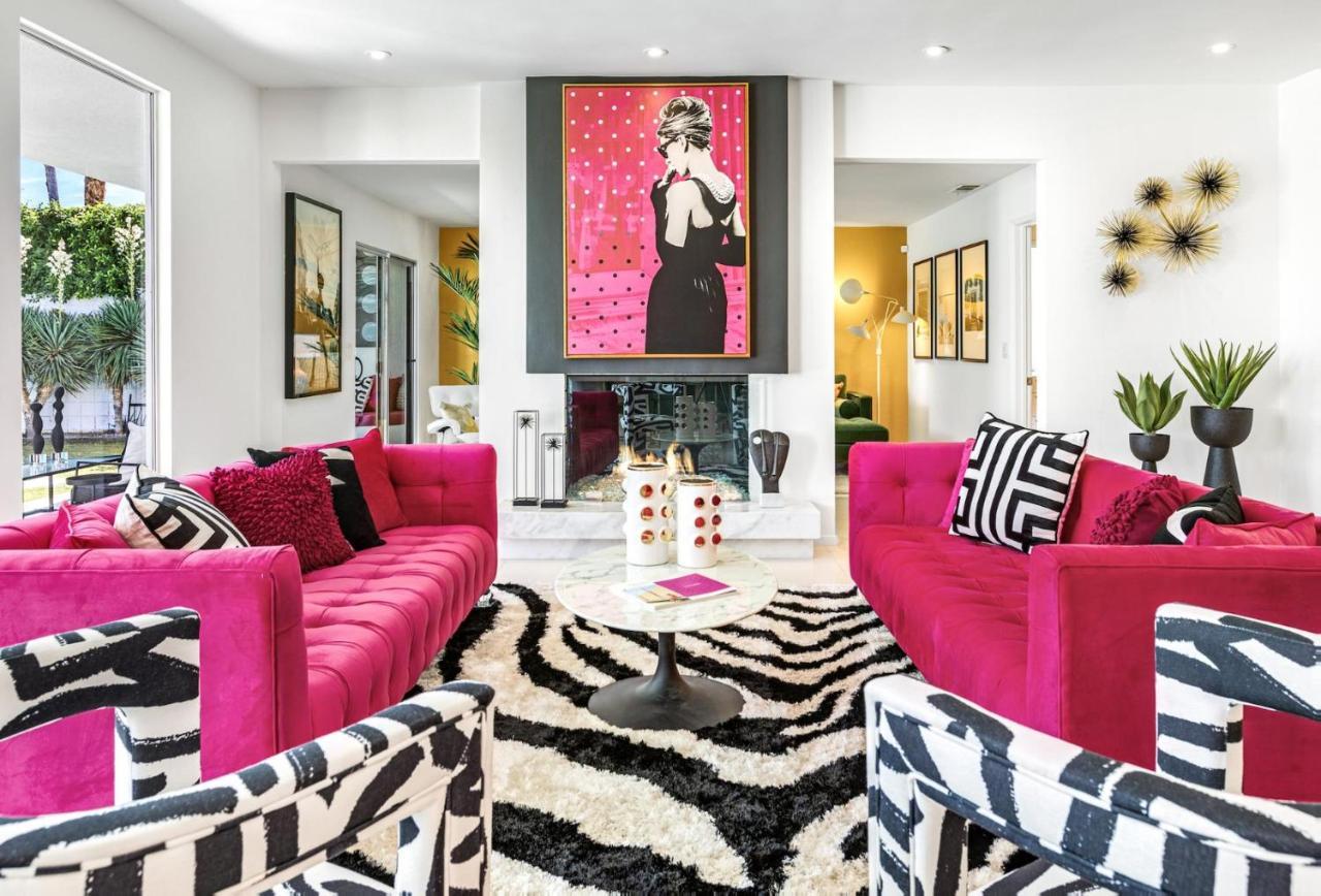 Pink Paloma Villa Palm Springs Eksteriør bilde